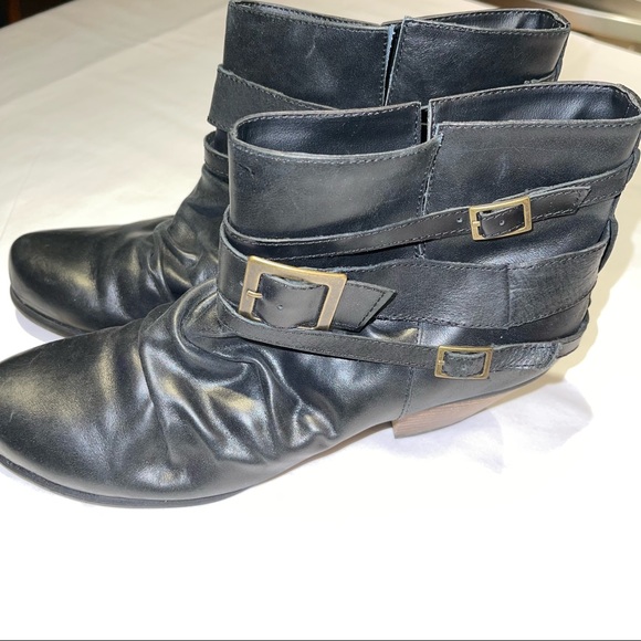 Steven Madden Buckle Booties - Picture 3 of 11